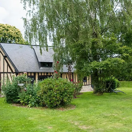 Villa L'Aube Normande Villequier Exterior foto
