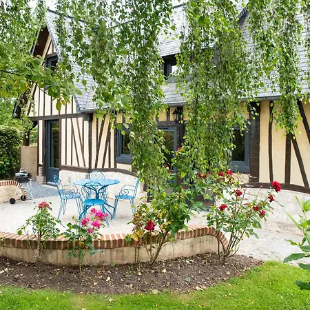 Villa L'Aube Normande Villequier Exterior foto